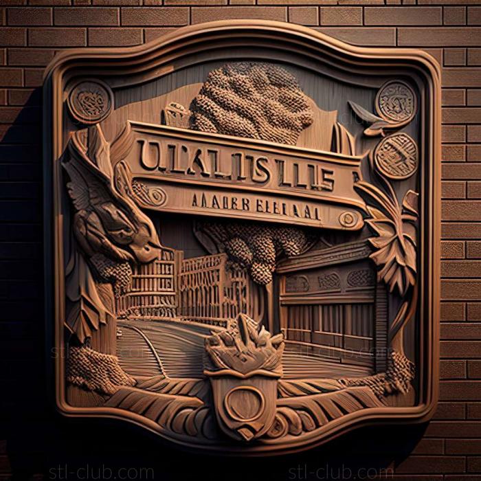 3D model Clarksville in the United States (STL)